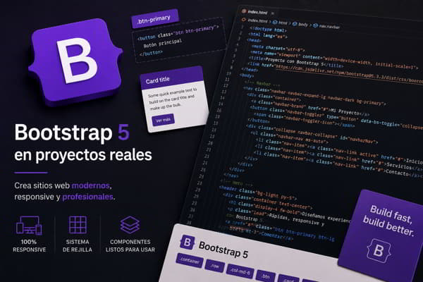Bootstrap 5 en proyectos reales